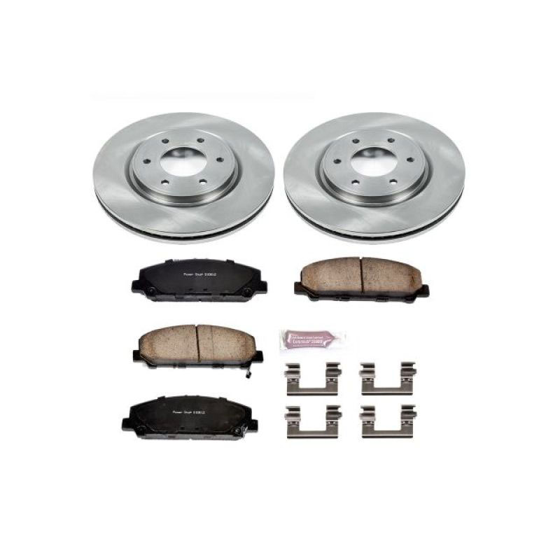 PowerStop koe5821 | Power Stop 12-15 Nissan Armada Front Autospecialty Brake Kit; 2012-2015