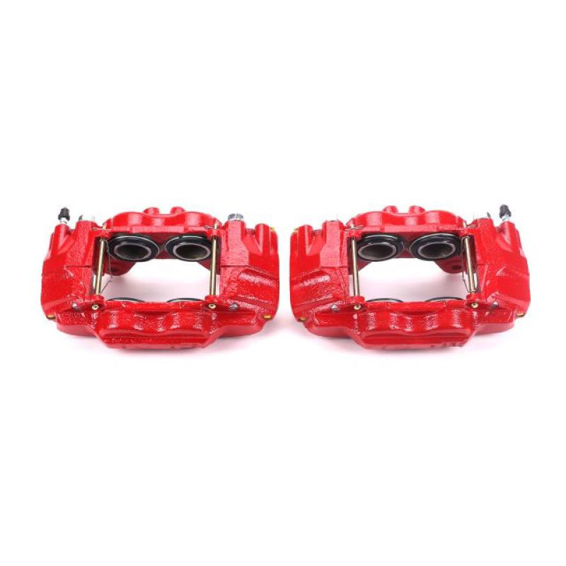 PowerStop s2766 | Power Stop 03-09 Lexus GX470 Front Red Calipers w/o Brackets - Pair; 2003-2009