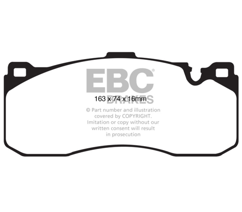 EBC dp31995c | 08-10 BMW 135 3.0 Twin Turbo Redstuff Front Brake Pads