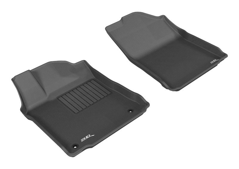 3D Maxpider l1ty13011509 | 3D MAXpider 2013-2018 Toyota Avalon Kagu 1st Row Floormat - Black; 2013-2018