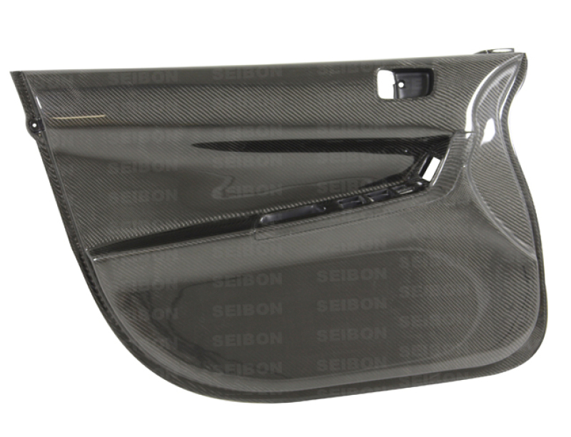 Seibon DP0809MITEVOX-F | Carbon Fiber Door Panels (Front) (Pair) Mitsubishi Lancer Evo X; 2008-2012