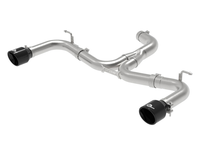 aFe 49-36421-b | 18-20 VW GTI (MK7.5) 2.0L MACH Force-Xp 3in to 2.5in 304 SS Axle-Back Exhaust System-Black Tips; 2018-2022