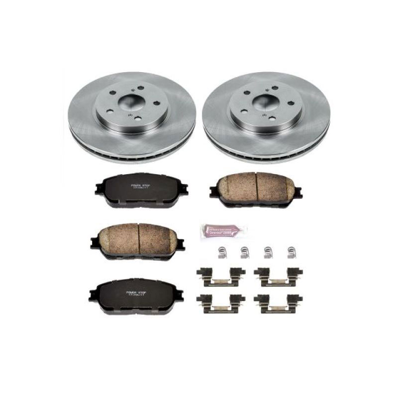 PowerStop koe5438 | Power Stop 05-07 Toyota Avalon Front Autospecialty Brake Kit; 2005-2007