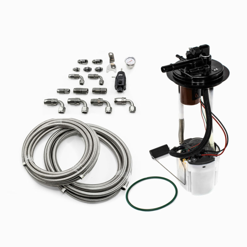 DeatschWerks 9-401-603-7012 | 05-09 GM Truck DW400 Pump Module w/CPE fuel lines; 2005-2009