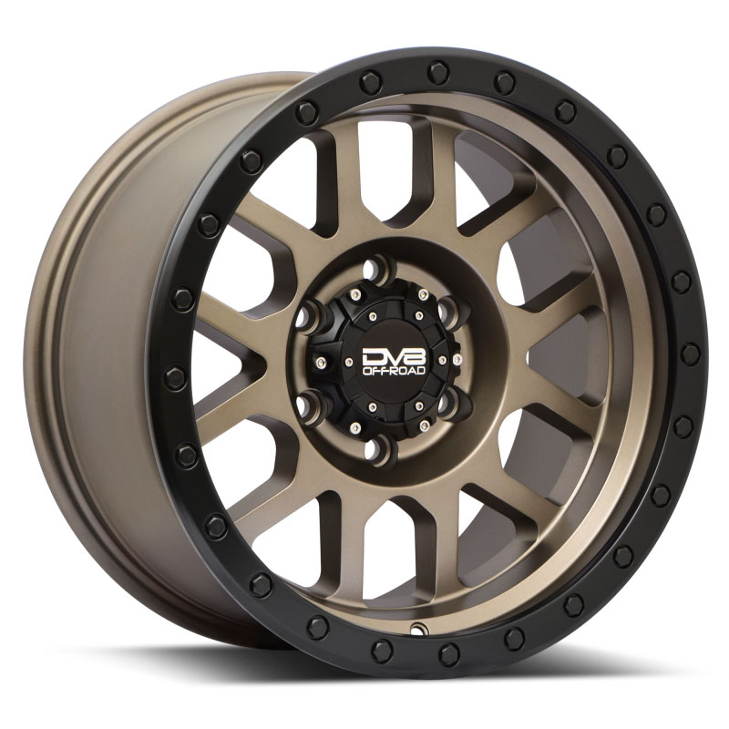 DV8 Offroad 883a7908300 | 883 Aluminum Beadlock Wheels 17x9 6x139.7 +0mm Matte Bronze