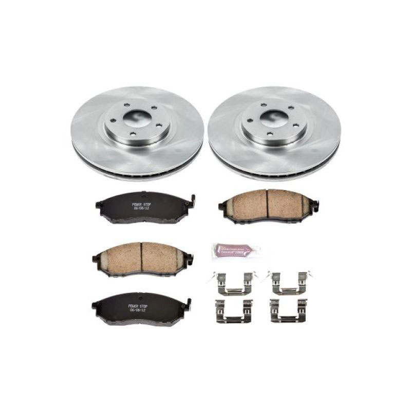 PowerStop koe5263 | Power Stop 11-14 Nissan Murano Front Autospecialty Brake Kit; 2011-2014