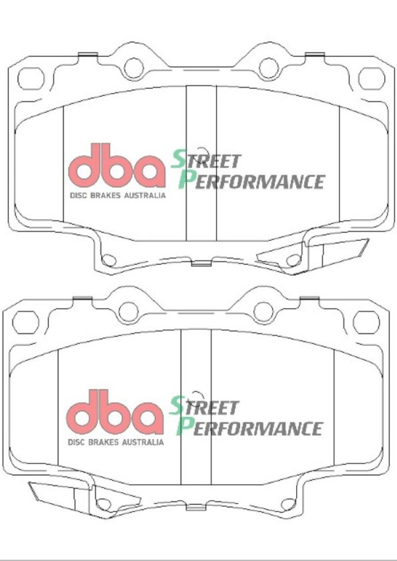 DBA db1199sp | 91-96 Toyota Land Cruiser SP500 Front Brake Pads; 1991-1996