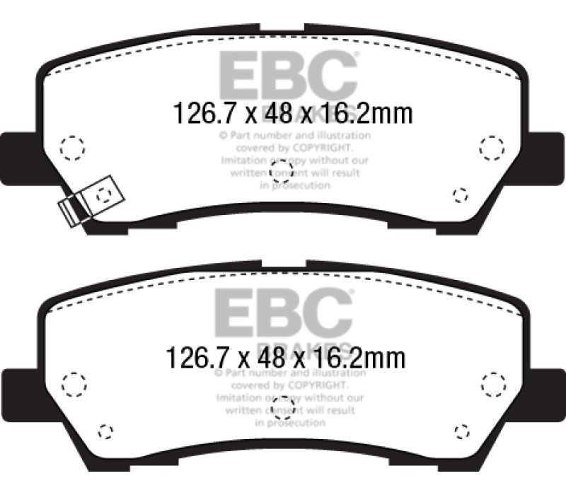 EBC ud1810 | brake Ultimax2 brake Pads