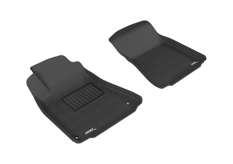 3D Maxpider l1lx00611509 | 3D MAXpider 2006-2013 Lexus IS Kagu 1st Row Floormat - Black; 2006-2013