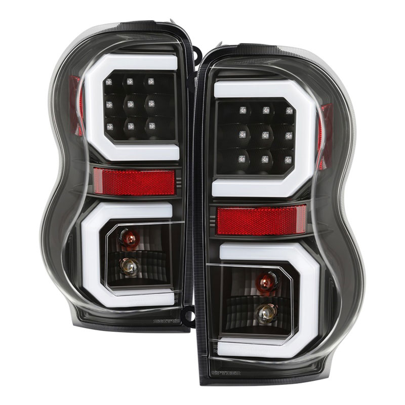 SPYDER 5086532 | Spyder 04-09 Dodge Durango LED Tail Lights - Black ALT-YD-DDU04-LED-BK; 2004-2009