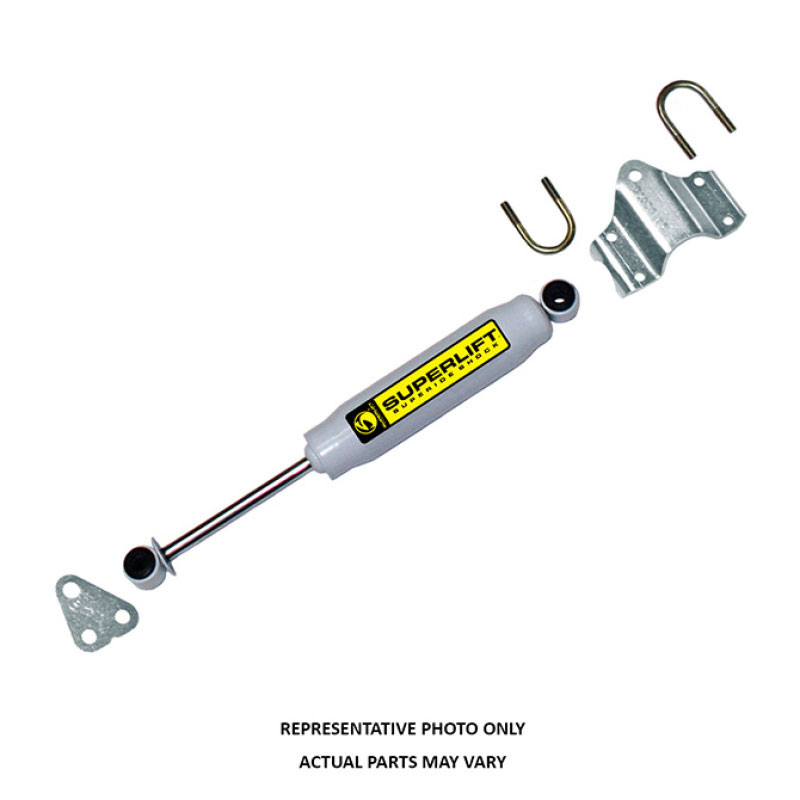 Superlift 92065 | Superlift GM 1500 w/ 6in Superlift Knuckle Kit Steering Stabilizer - SR