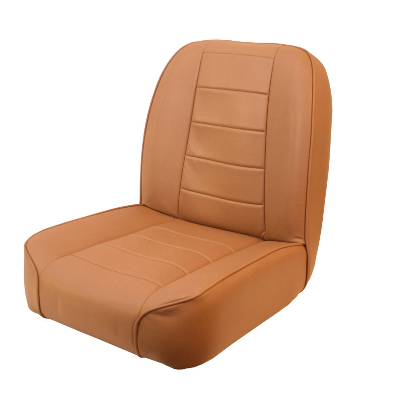 Rugged Ridge 13400.04 | Low-Back Front Seat Non-Recline Tan 55-86 CJ; 1955-1986