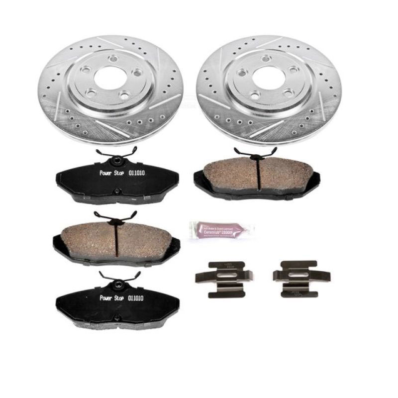 PowerStop k1360 | Power Stop 02-05 Ford Thunderbird Rear Z23 Evolution Sport Brake Kit; 2002-2005