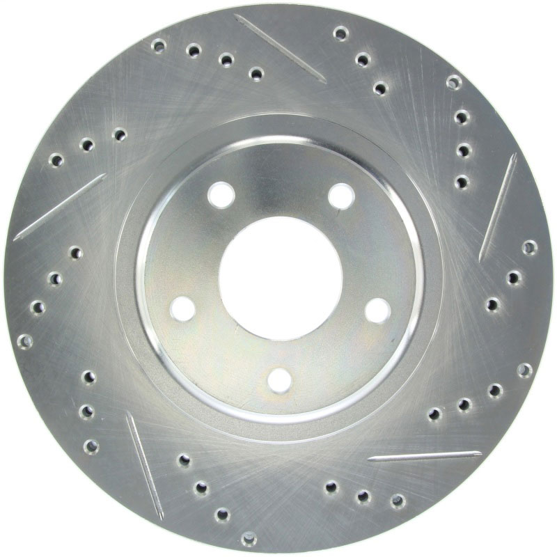 Stoptech 227.42080L | StopTech Infiniti EX37 Select Sport Drilled/Slotted Rotor, Front Left; 2013-2013