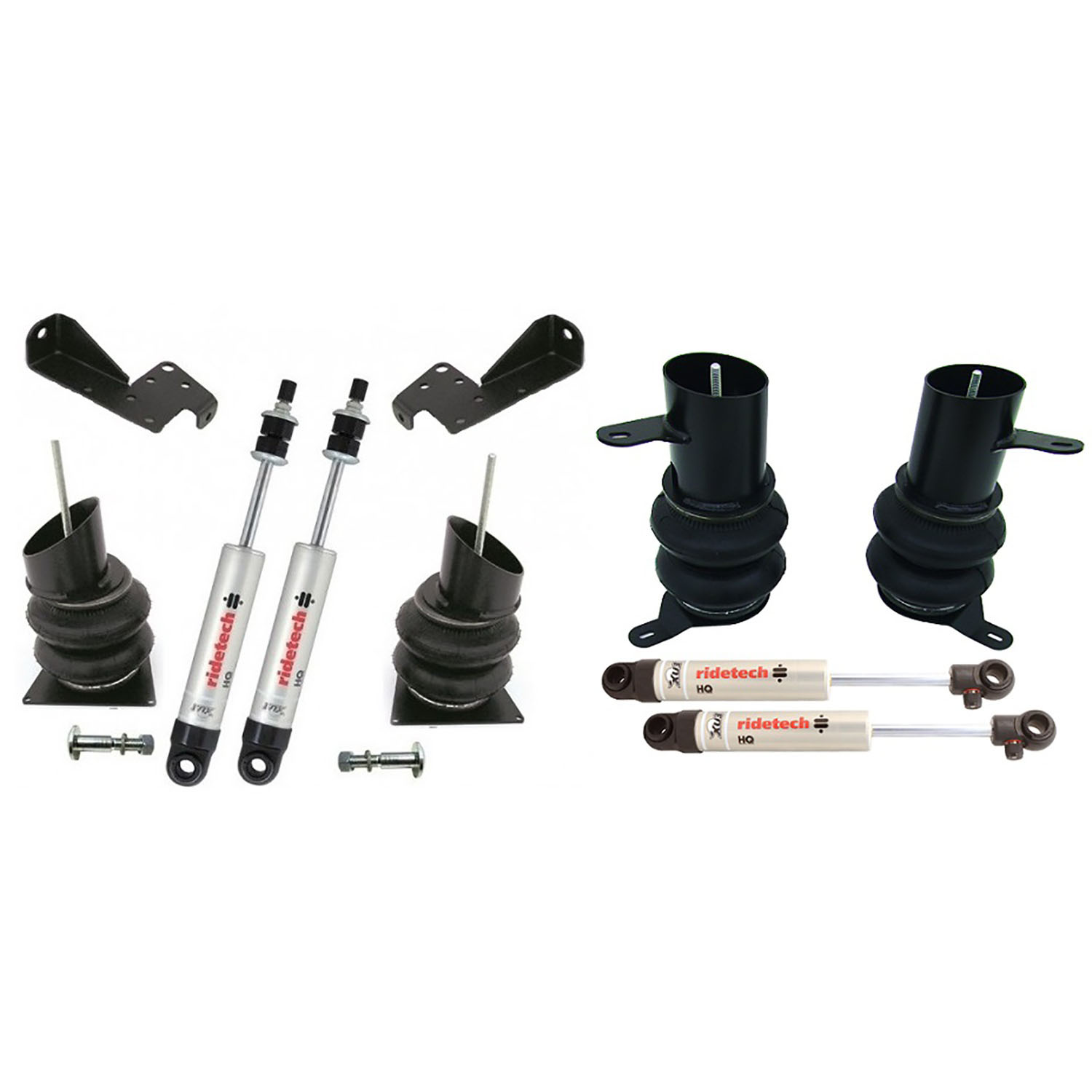 RideTech 11050197 | Ridetech 58-64 Chevy Impala HQ Air Suspension System; 1958-1964