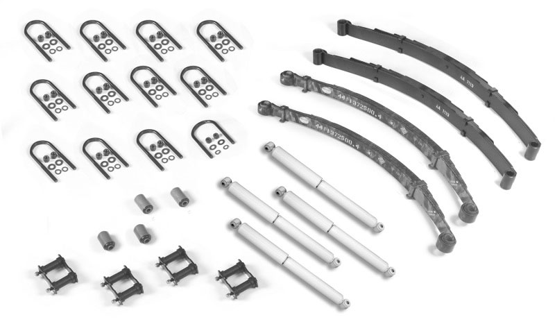 Omix 18290.04 | Leaf Spring Kit 76-81 Jeep CJ Models; 1976-1981