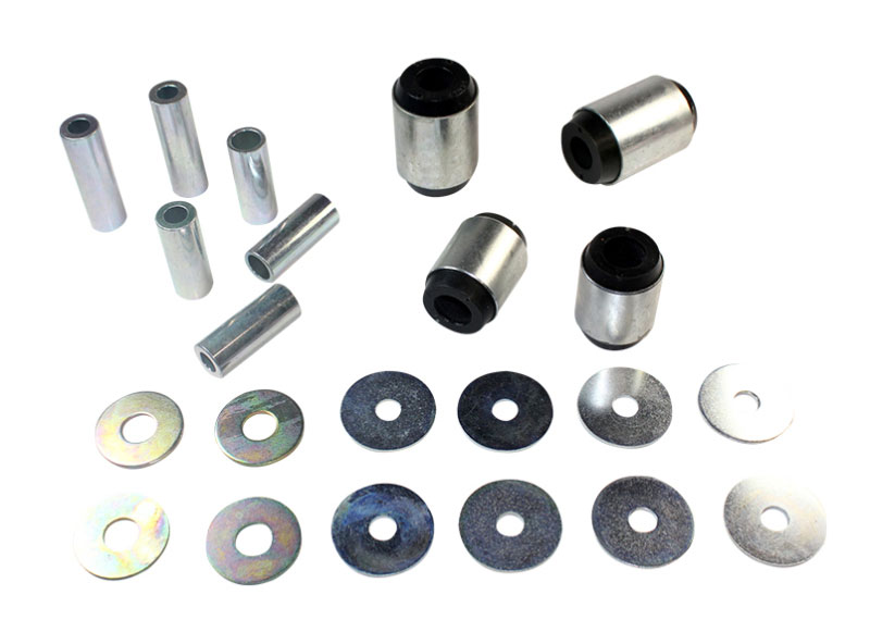 Whiteline w53312 | Plus 02-09 Lexus GX470 / 06+ Toyota FJ Cruiser Fr C/A - Lwr Inner Front & Rear Bushing Kit; 2002-2009