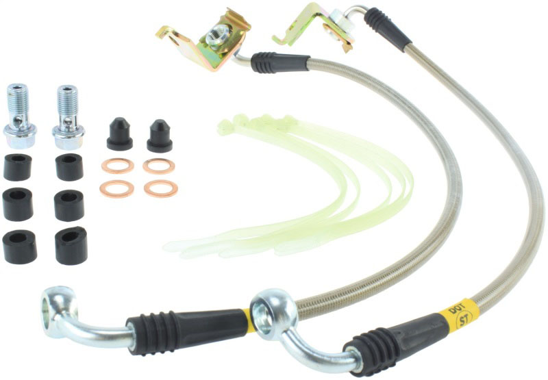 Stoptech 95063008 | StopTech 03-08 Dodge Viper Stainless Steel Front Brake Line Kit; 2003-2008