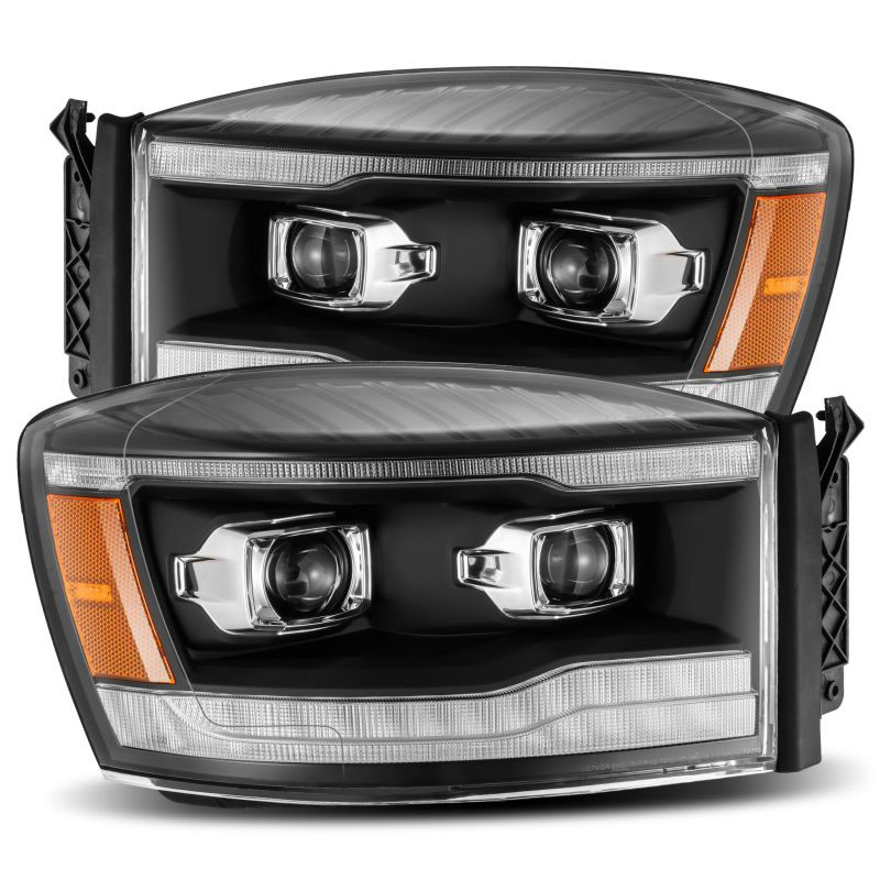 AlphaRex Dodge Ram 1500HD PRO-Series Projector Headlights Plank Style ...