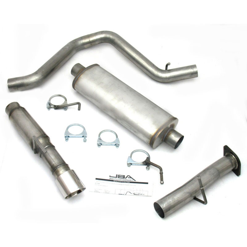 JBA 40-3048 | 07-08 Chevrolet Trail Blazer SS 6.0L 409SS Single Rear Exit Cat-Back Exhaust; 2007-2008