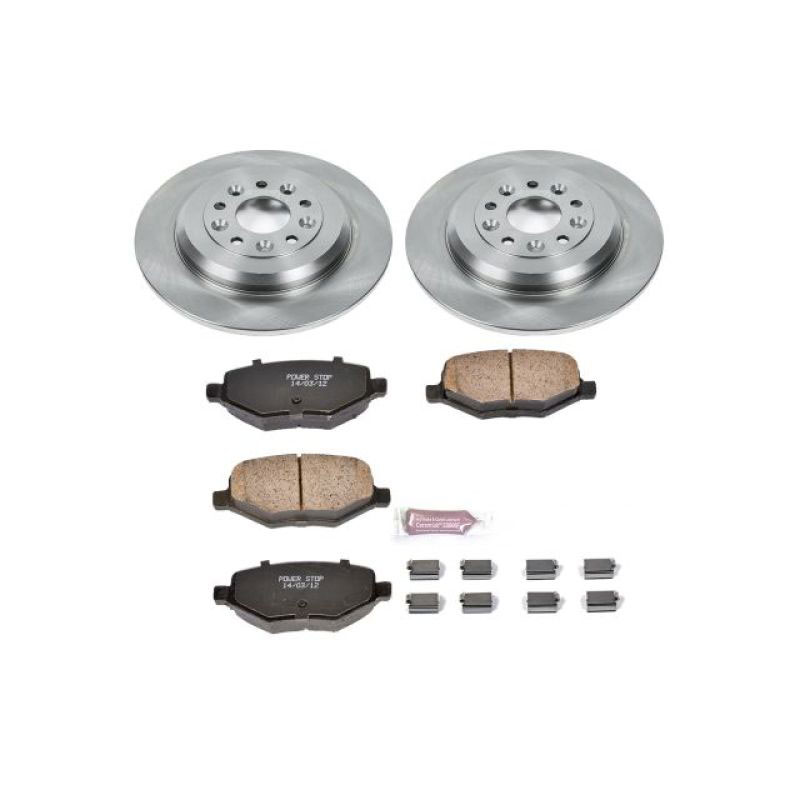 PowerStop koe4744 | Power Stop 11-15 Ford Edge Rear Autospecialty Brake Kit; 2011-2015