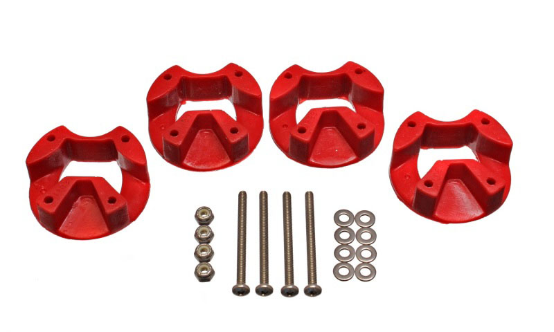 Energy Suspension 5.1109r | 03-05 Dodge SRT4 Red Motor Mount Inserts; 2003-2005