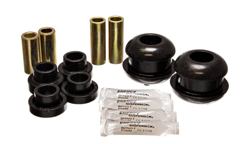 Energy Suspension 5.3116g | 95-99 Dodge Neon Black Front End Control Arm Bushing Set; 1995-1999