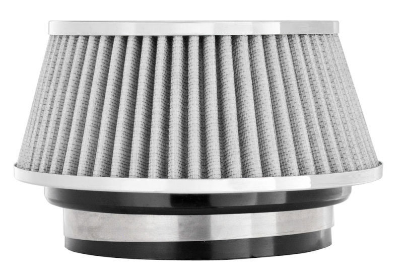 Spectre 8168 | Adjustable Conical Air Filter 2-1/2in. Tall (Fits 3in. / 3-1/2in. / 4in. Tubes) - White