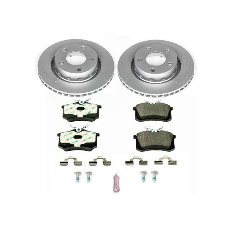 PowerStop esk4844 | Power Stop 02-04 Audi S6 Rear Euro-Stop Brake Kit; 2002-2004