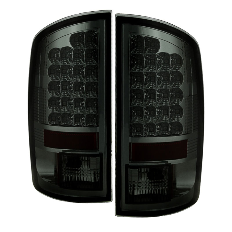 SPYDER 5002655 | Spyder Dodge Ram 3500 2500/ Ram 3500 2500LED Tail Lights - Smoke - (ALT-YD-DRAM06-LED-SM); 2500; 2006-2009