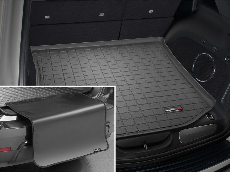 WeatherTech 40469sk | 2011+ Jeep Grand Cherokee Cargo Liner w/ Bumper Protector - Black; 2011-2023