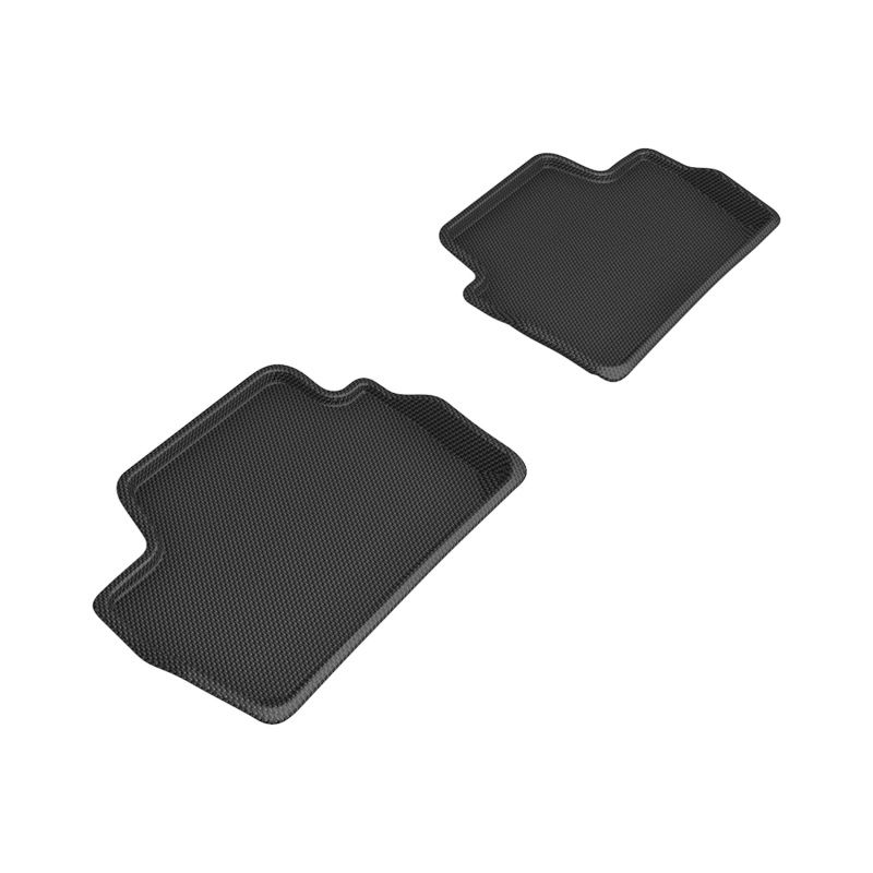 3D Maxpider l1bm12521509 | 3D MAXpider 22-23 BMW 2 Series Coupe KAGU 2nd Row Floor Mats - Black; 2022-2023