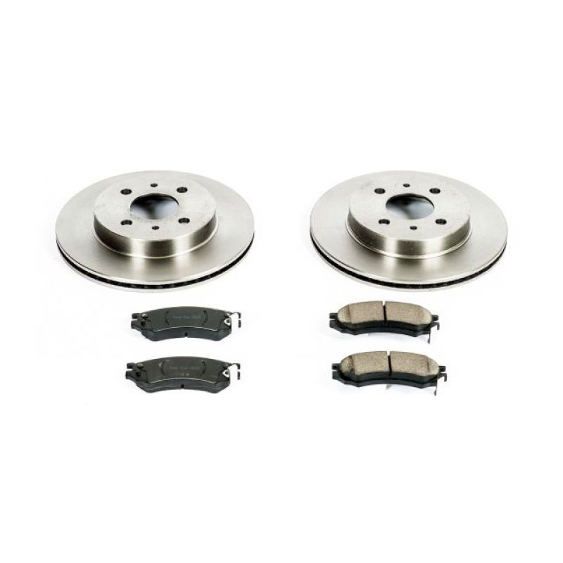 PowerStop koe1515 | Power Stop 91-92 Saturn SC Front Autospecialty Brake Kit; 1991-1992