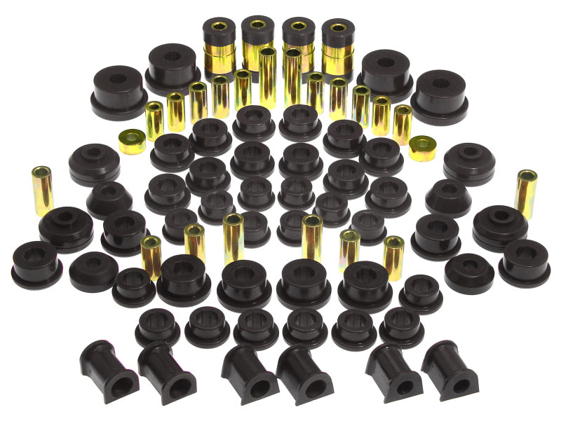 Prothane 13-2001-BL | 95-99 Mitsubishi Eclipse Total Kit - Black; 1995-1999