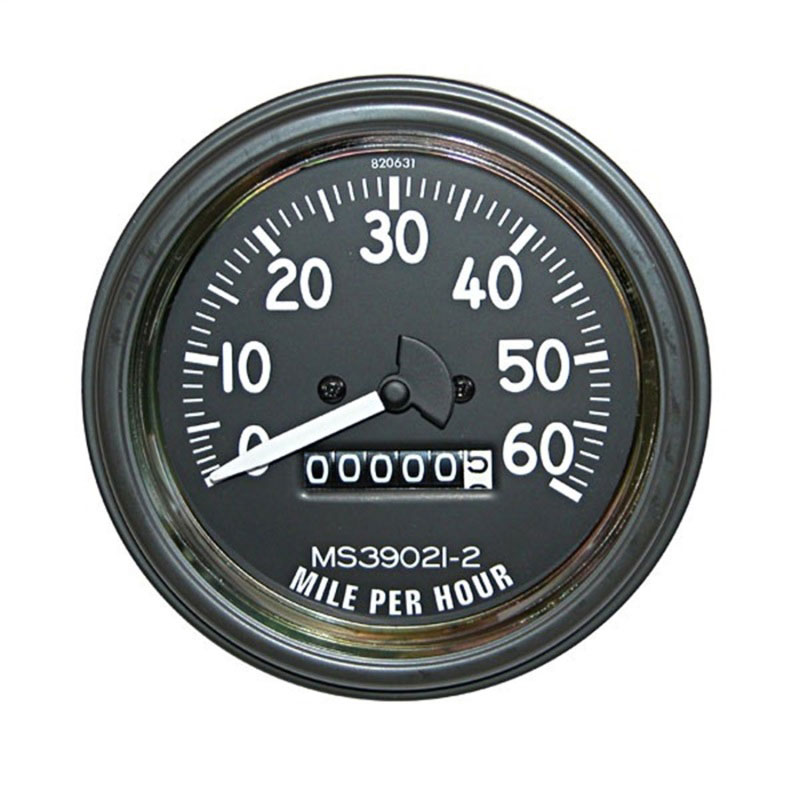 Omix 17206.01 | Speedometer Gauge 0-60 MPH 46-58 Willys/CJ Model; 1946-1958