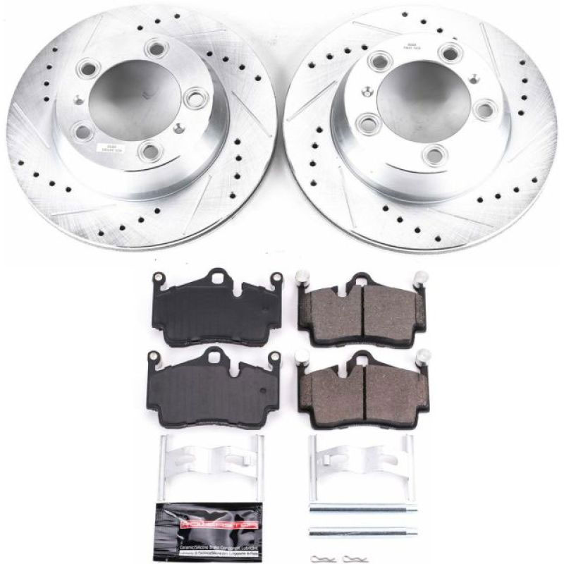 PowerStop k5633 | Power Stop 05-12 Porsche Boxster Rear Z23 Evolution Sport Brake Kit; 2005-2012