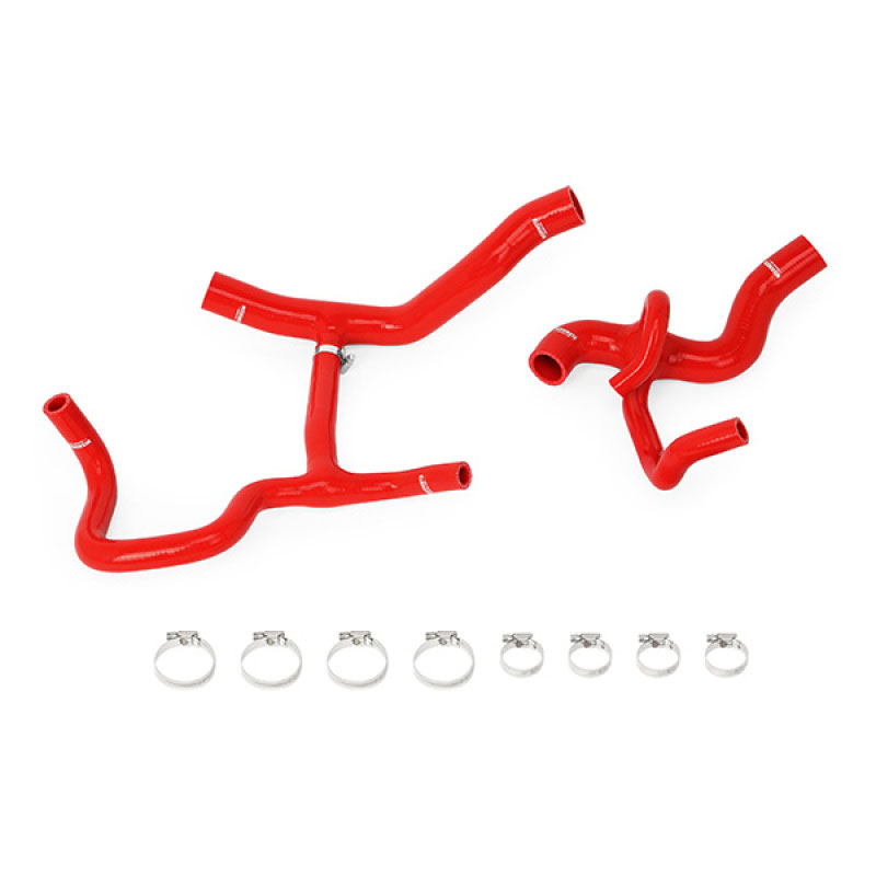 Mishimoto mmhose-cam6-16crd | 2016+ Chevrolet Camaro V6 Silicone Radiator Hose Kit (w/ HD Cooling Package) - Red; 2016-2020