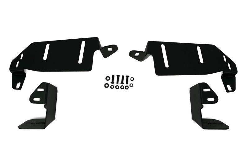 DV8 Offroad lbbr05 | 21-22 Ford Bronco Factory Bumper Pocket Light Mount (Pair) 3in LED Pod Lights; 2021-2024