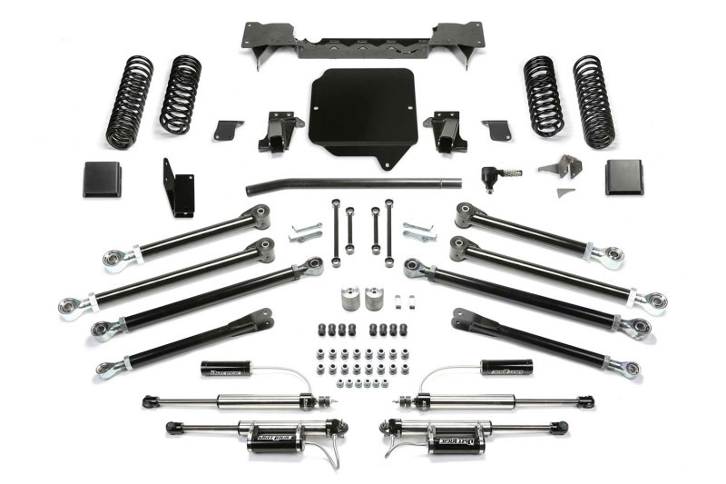 Fabtech k4178dl | 2020 Jeep Gladiator JT 4WD 5in Crawler System w/DL 2.25 Resi Shocks; 2020-2024