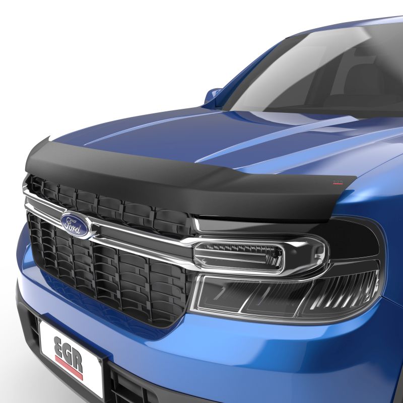 EGR 303595 | 22-23 Ford Maverick Lariat XL XLT SuperGuard Hood Guard - Matte Black; 2022-2023