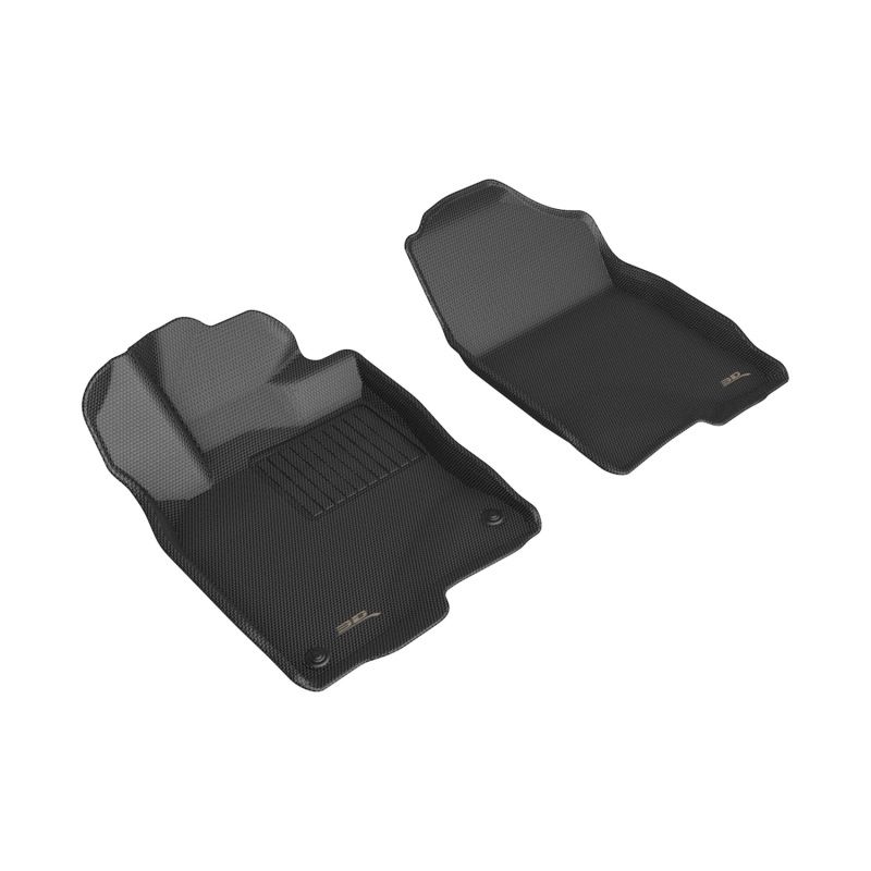 3D Maxpider l1hd11911509 | 3D MAXpider 2022 Honda Civic Kagu 1st Row Floormat - Black; 2022-2022