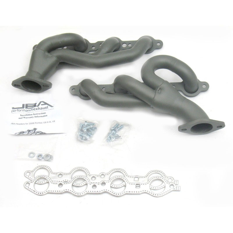 JBA 1811sjt | 08-09 Pontiac G8 6.0/6.2L LS 1-3/4in Primary Ti Ctd Cat4Ward Header; 2008-2009