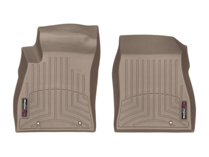 WeatherTech 4512791 | 17-19 Nissan Sentra Front FloorLiner - Tan; 2017-2019