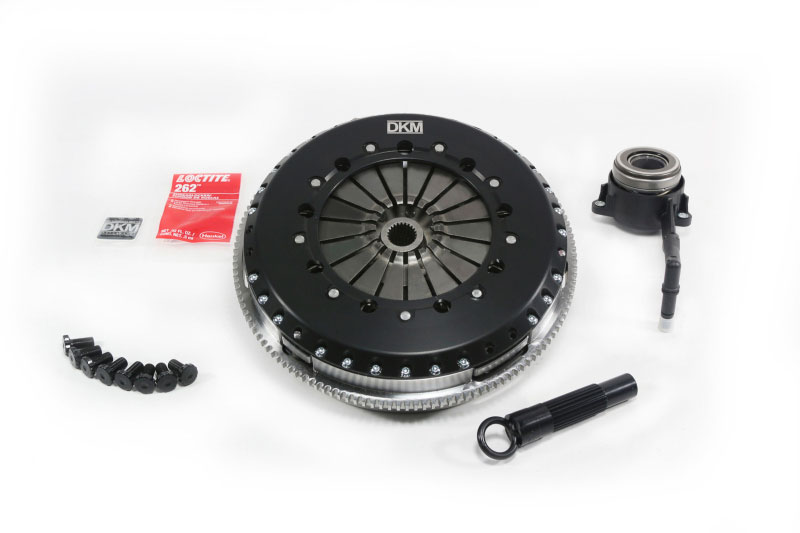 DKM Clutch MS-034-062 | 2.0 VW/Audi A3 FSI 6 Bolt Motor MS Twin Disc Clutch Kit w/Steel Flywheel