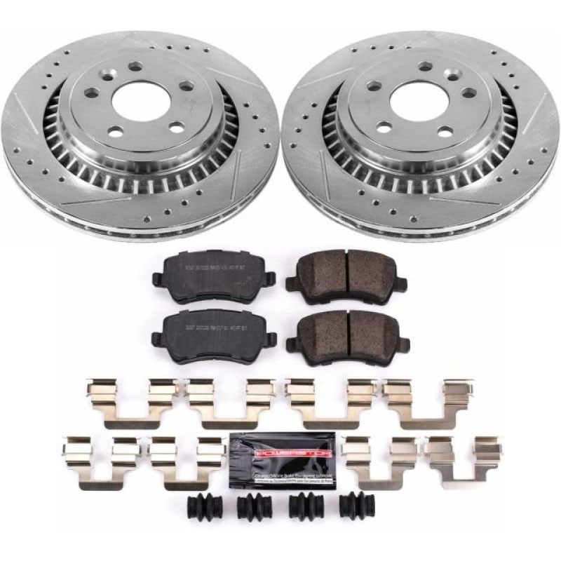 PowerStop k5705 | Power Stop 10-17 Volvo XC60 Rear Z23 Evolution Sport Brake Kit; 2010-2017