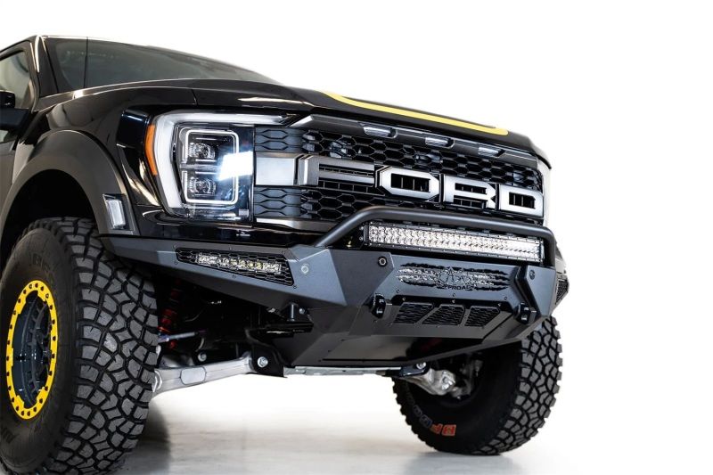 Addictive Desert Designs f210221180103 | 21-22 Ford Raptor HoneyBadger Front Bumper; 2021-2022