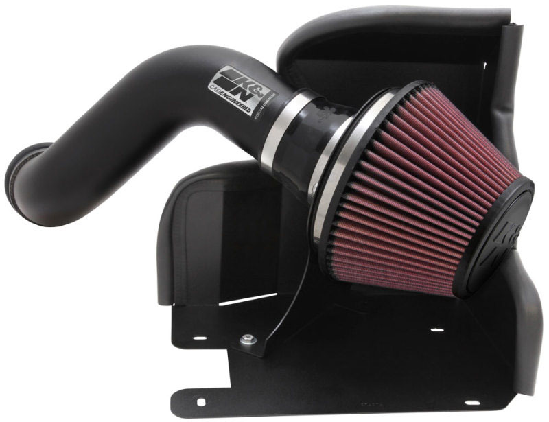 K&N Engineering 695301ttk | K&N 11-14 Hyundai Sonata 2.4L L4/13-15 Kia Optima 2.4L L4 Typhoon Short Ram Intake; 2011-2014