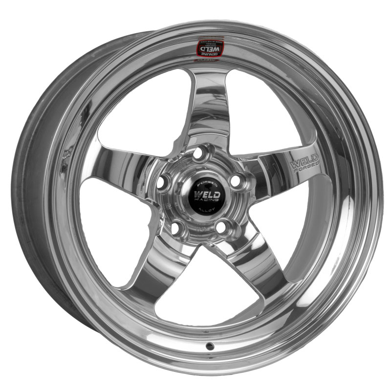 Weld 71LP7100A75A | S71 17x10 / 5x4.5 BP / 7.4in. BS Polished Wheel (Low Pad) - Non-Beadlock