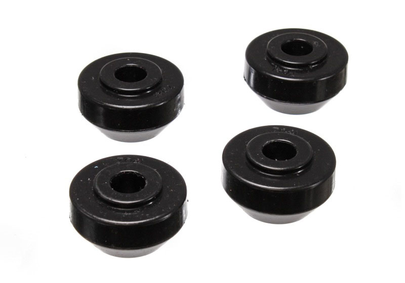 Energy Suspension 4.7117g | 72-78 Ford Crown Vic/72-79 Thunderbird Black Front Strut Rod Bushing Set; 1972-1978