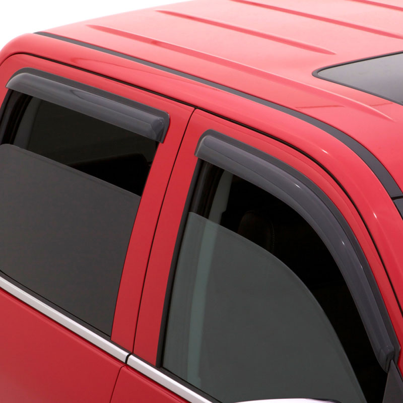 AVS 94930 | 15-18 Ford Edge Ventvisor Outside Mount Window Deflectors 4pc - Smoke; 2015-2018